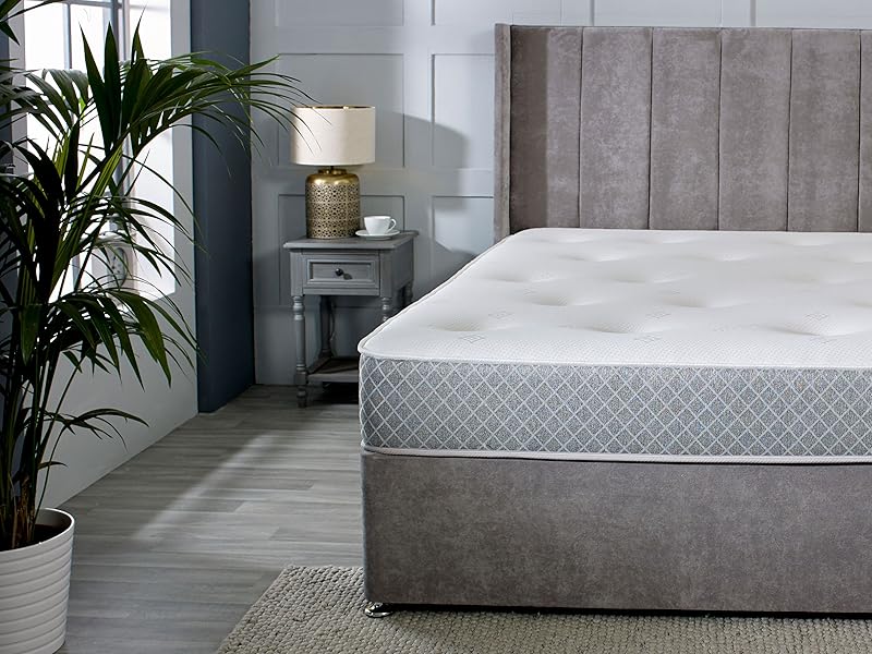 Starlight Beds Nebraska Tufted European Single Memory Foam Mattress