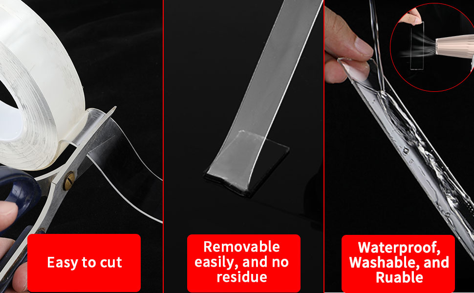 PANIDANO Strong Double Sided Tape Heavy Duty, Two Sided