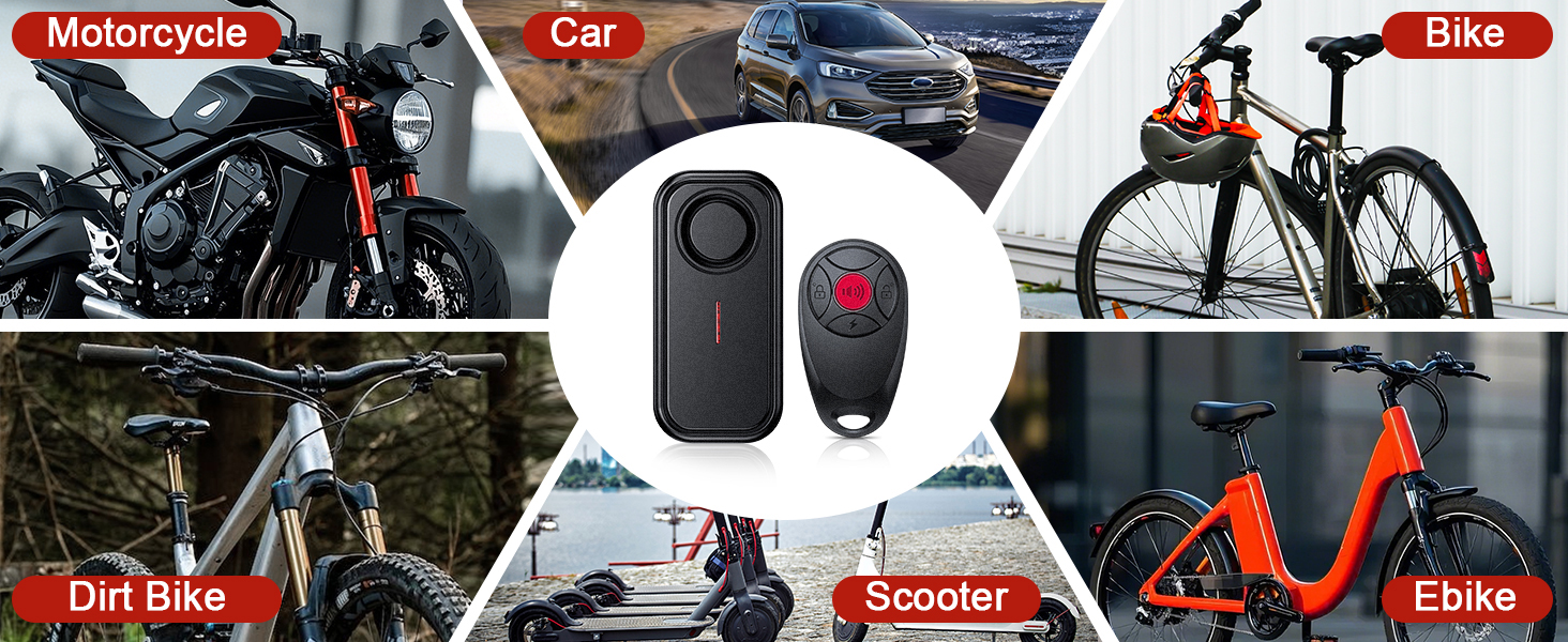 Bike Alarm with Remote