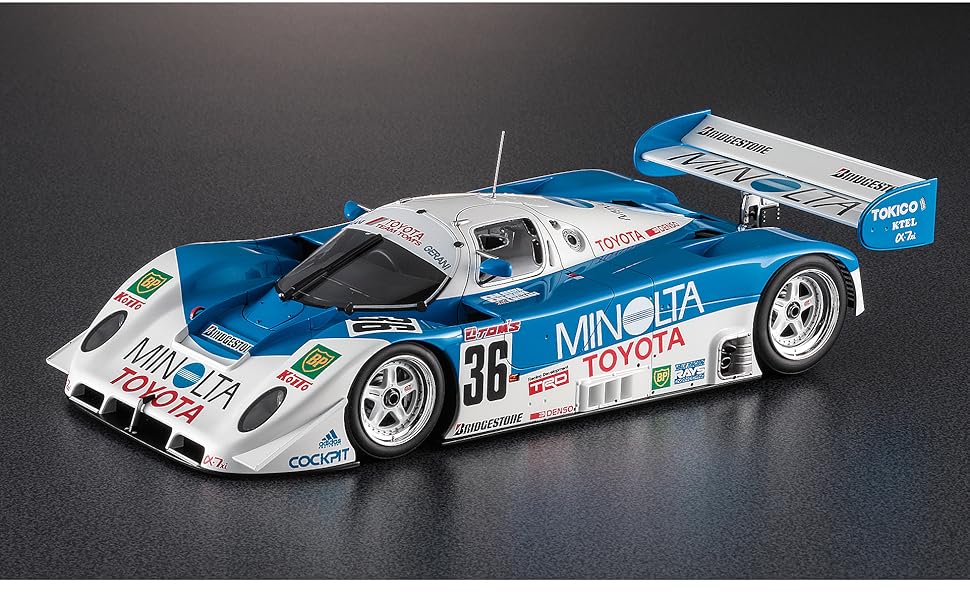Amazon | ハセガワ 1/24 ミノルタ トヨタ 91C-V プラモデル HC56