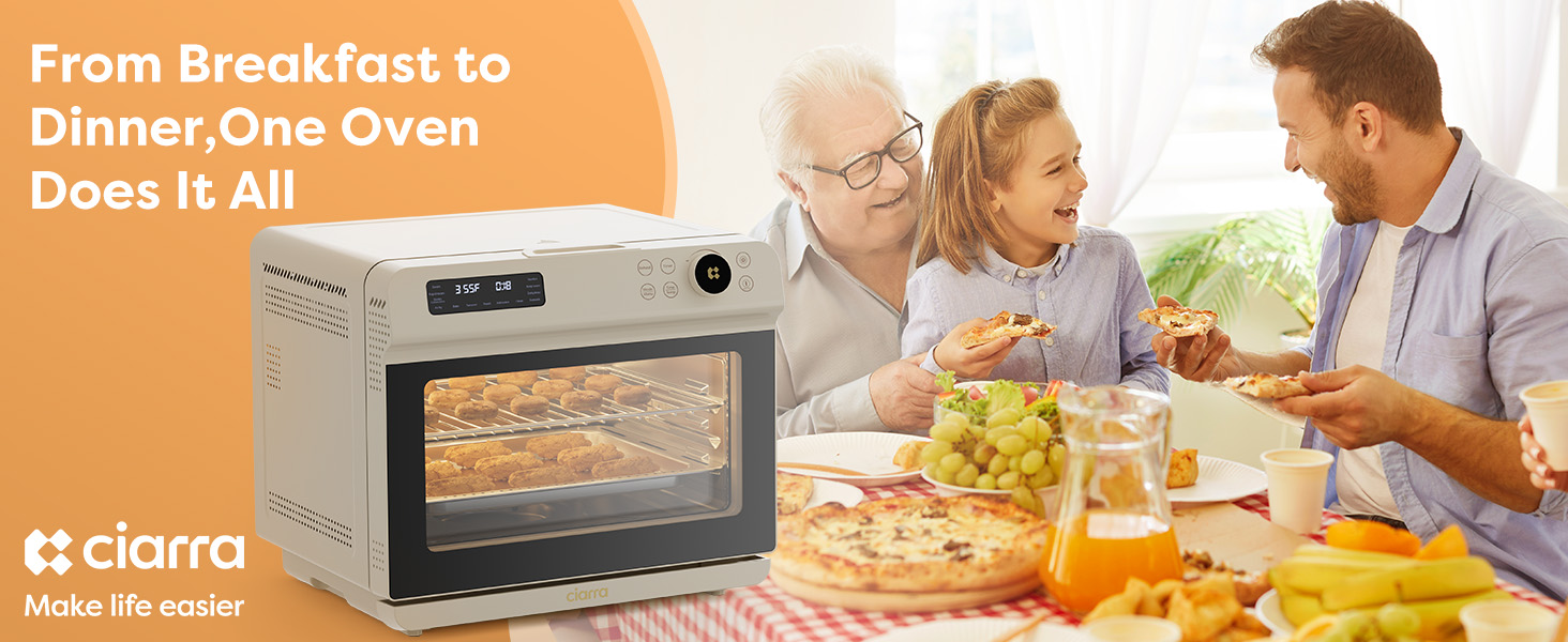 25.4 QT Steam Oven