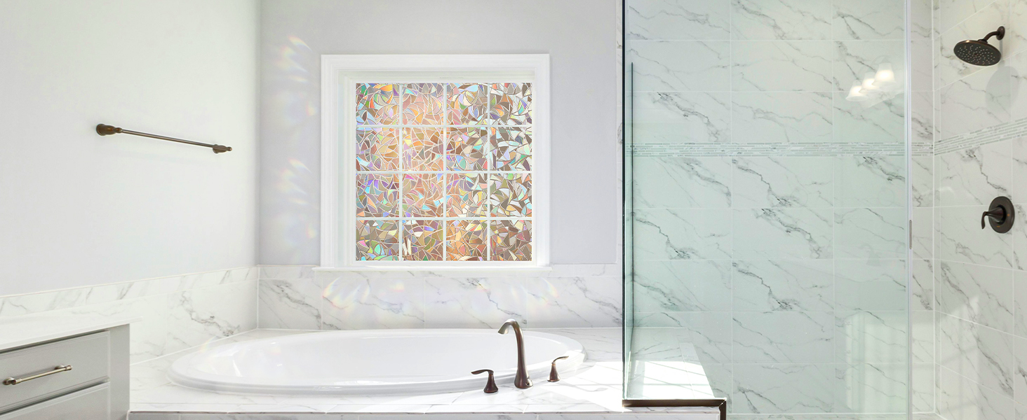 Rainbow window stickers