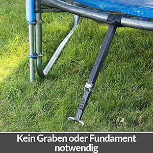MONZANA® 4 Bodenanker für Trampolin + Rostfreie Sicherung für Gartenhaus und Pavillon + 5 Windungen + 900kg Traglast 3440e555 D4a7 4914 96e1 Ad8fdec41997. CR0,0,1000,1000 PT0 SX300 V1