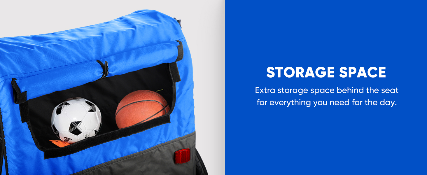 Sepnine Kids Bike Trailer, Suitable for 1 to 2 Kids, 12