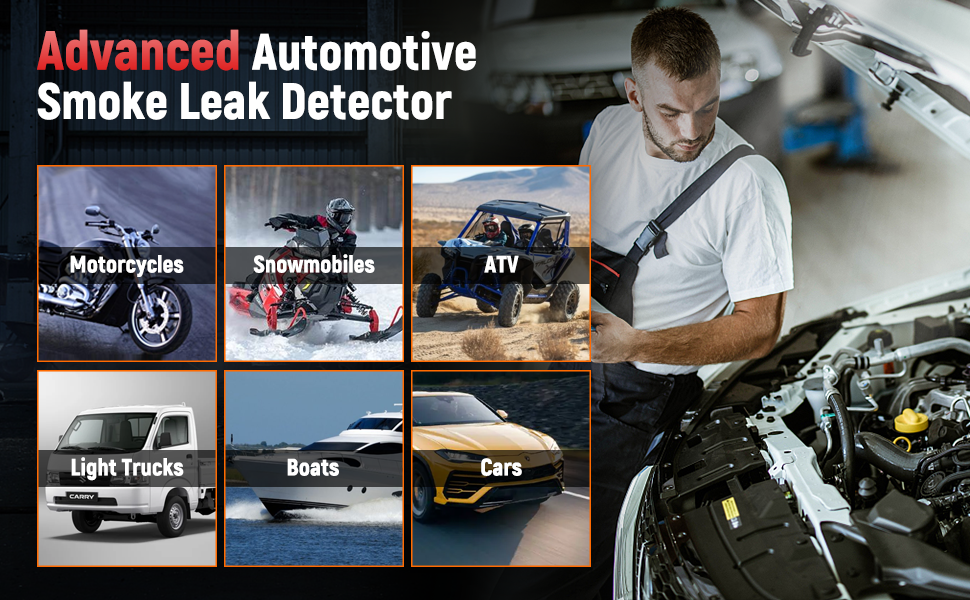 automotive smoke leak detector