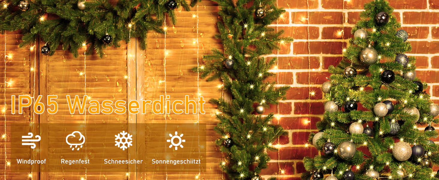 Bzavor 15M/49FT 100 LED Fairy Lights Plug with Timer 8 Modes Memory