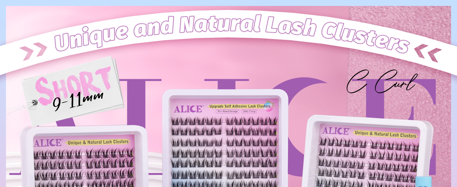 lash clusters
