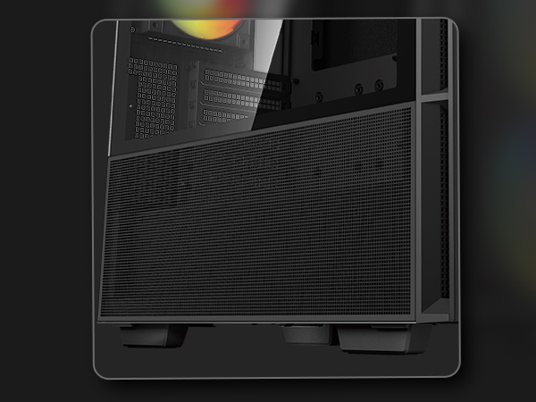 DeepCool CH560 ATX PC Case Hybrid Mesh/Tempered Glass Side Panel