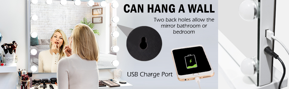 makeup mirror with ligths