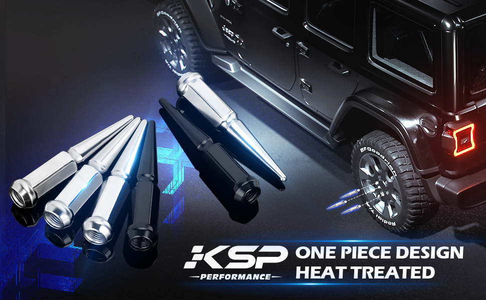 M14x1.5 spike lug nuts