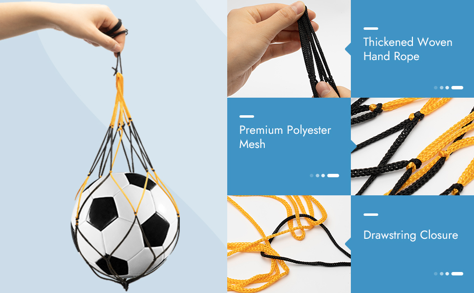 Nylon Single Ball Carrier Net Bag