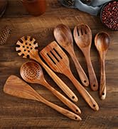 wood cooking spatulas