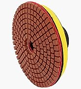 10 Stück Diamant-Polierpads, Betonschleif-Polierpads 4-Zoll-Nass-Trocken-Set