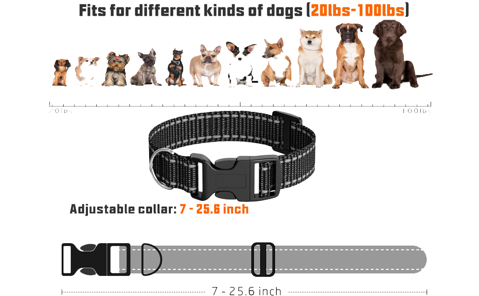 FunniPets Dog Training Collar 2600ft Range Dog Shock Collar with Remote