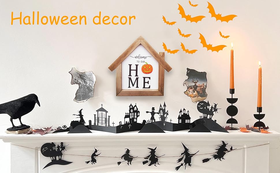 interchangeable welcome sign