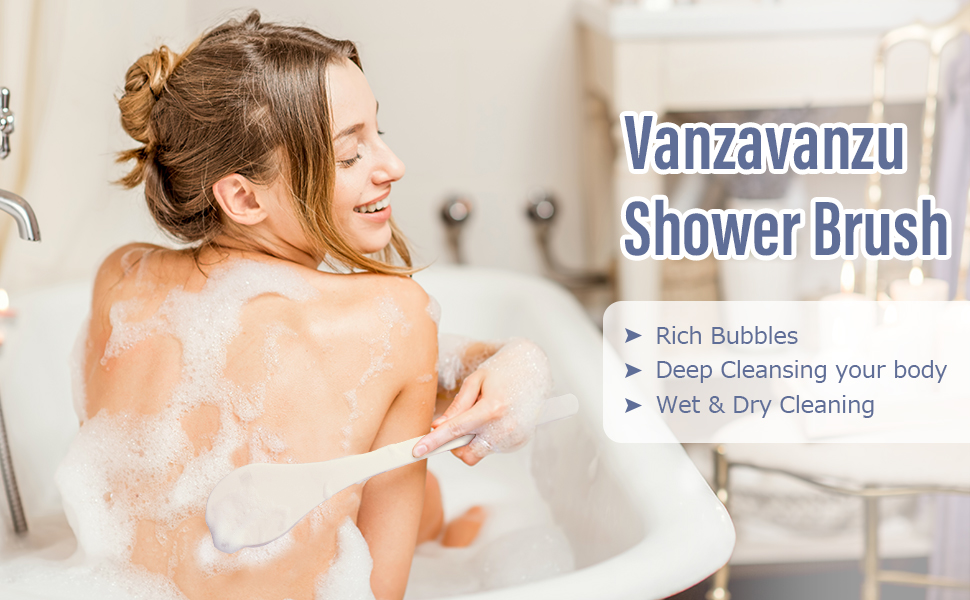  VANZAVANZU Body Brush Back Scrubber