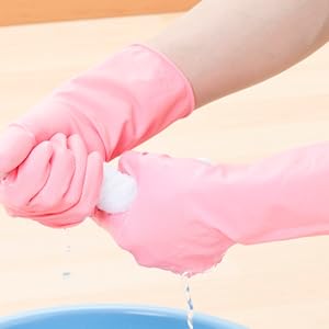 Amazon.co.jp: [川端滝三郎商店] ゴム手袋 左右兼用 10枚入り（5