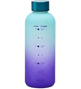 Smash 650ml Soft Touch Water Timings Bottle Teal/Purple