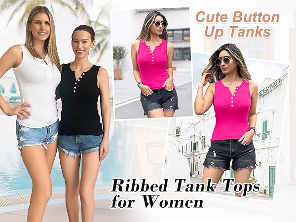 トップス RANCLIC Back ribbon ribbed summer top SLEEVELESS SHIRRED RUFFLE TOP – ZEBRACLUB