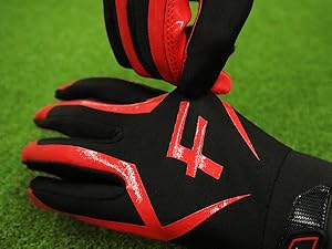 football receiver gloves youth finger ten