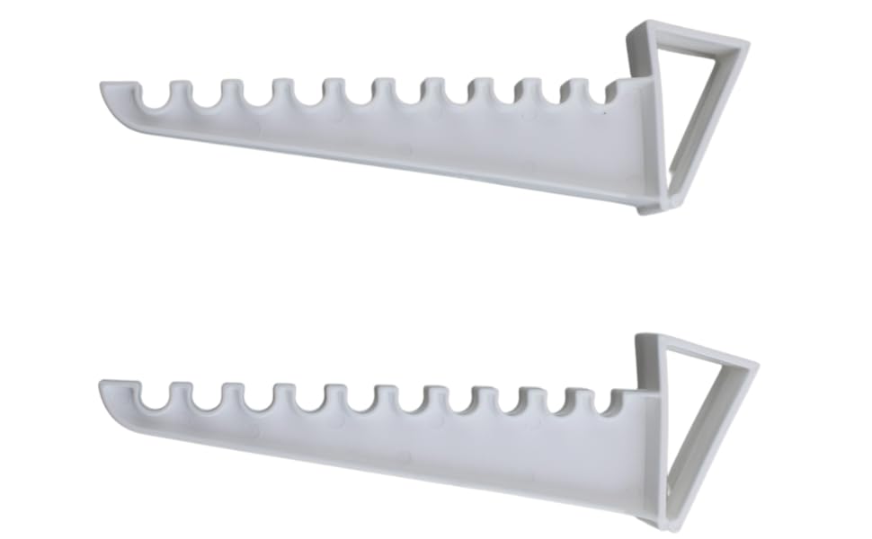 2 Pack Over the Door Valet Hook Space Saver Holds 10 Hangers Hanging System Closet