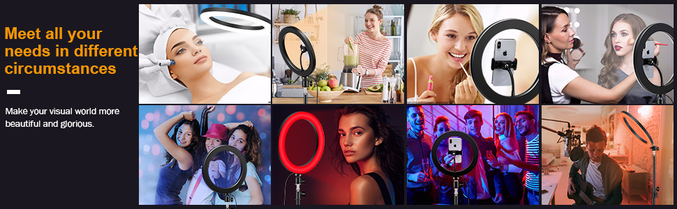 ring light with tripod stand under 1000