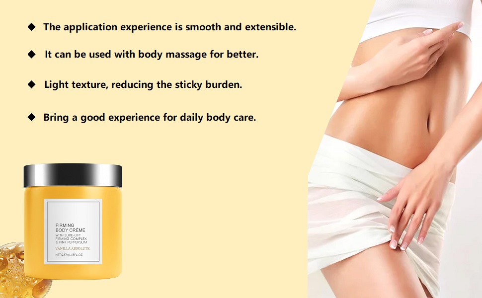 champagne firming body cream