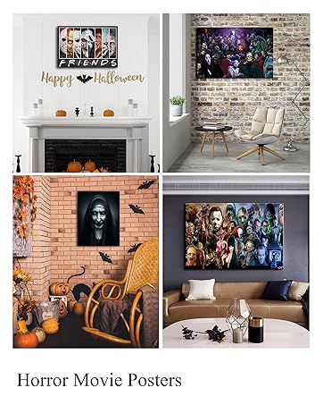 horror movie canvas posters for wall