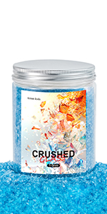 crushed glass
