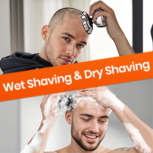 mens head shaver wet & dry use