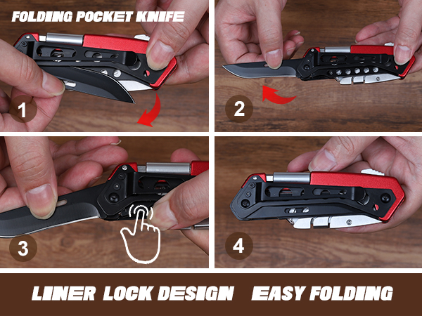 小物 FUNNY SimplyDurableWorkGear CLIPBILLFOLD Utility Multitool Knife, Box Cutter, EDC, Work Folding