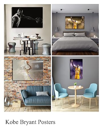 ko-be br-yant canvas wall art