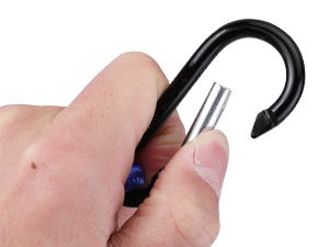 WORKPRO 8-Piece Bungee Cords with Aluminum Carabiner