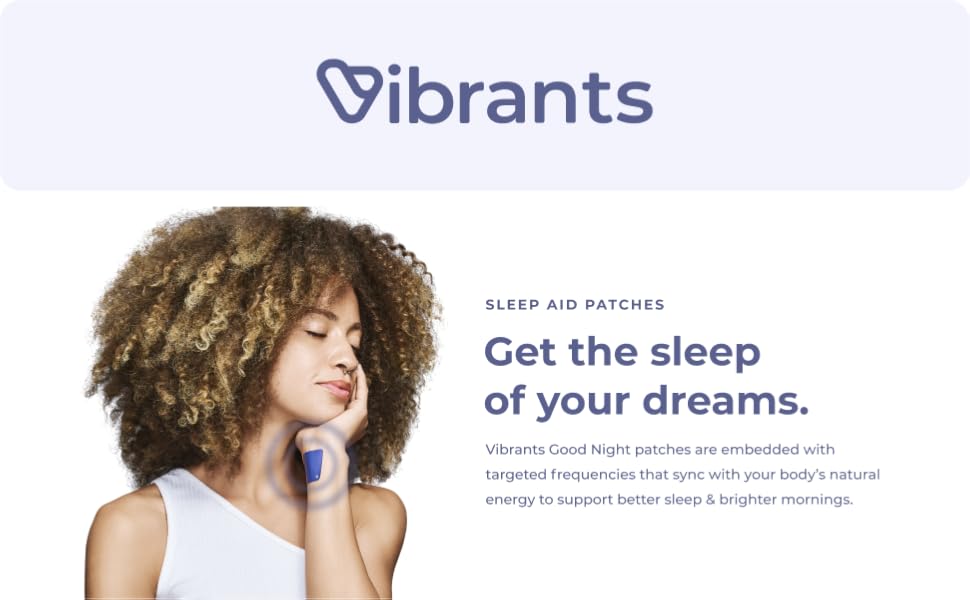 Vibrants Sleep Aid Patches