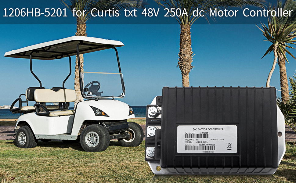 Amazon.com : Replace Curtis 1206HB-5201 48V 250A Controller