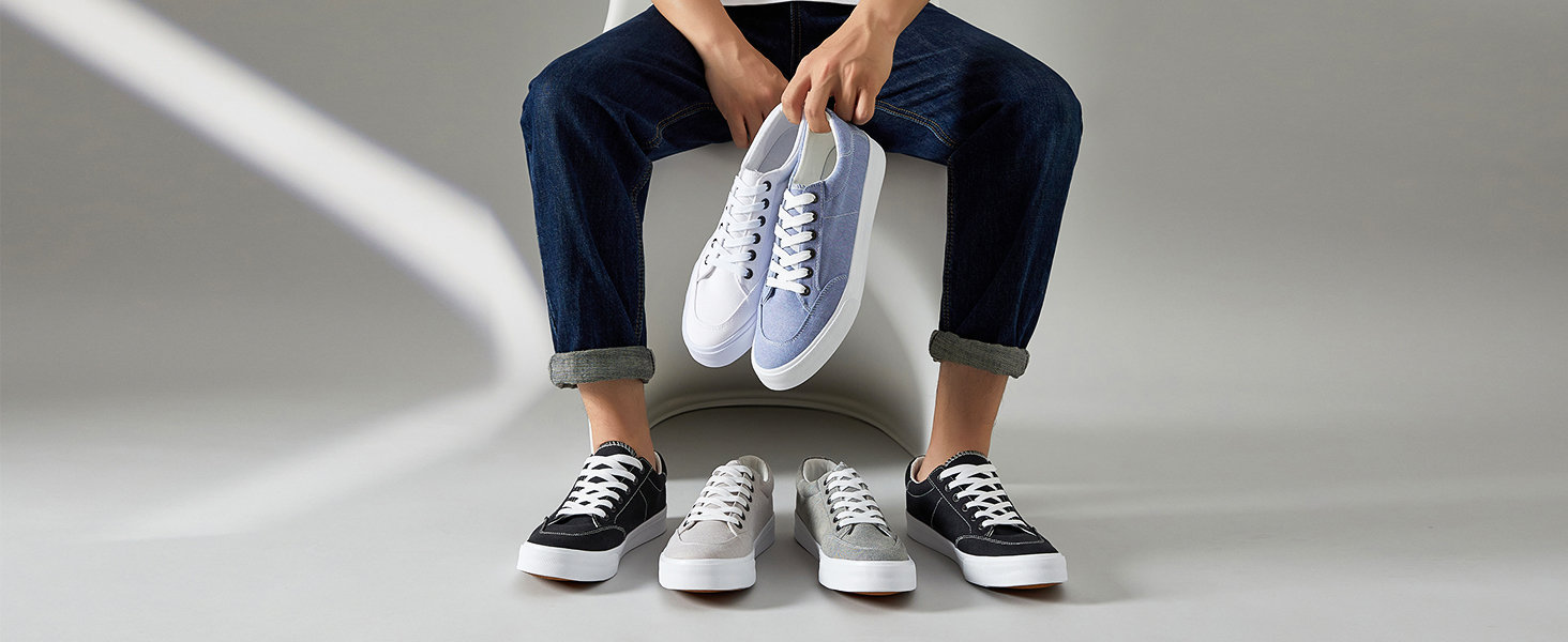 mens white sneakers