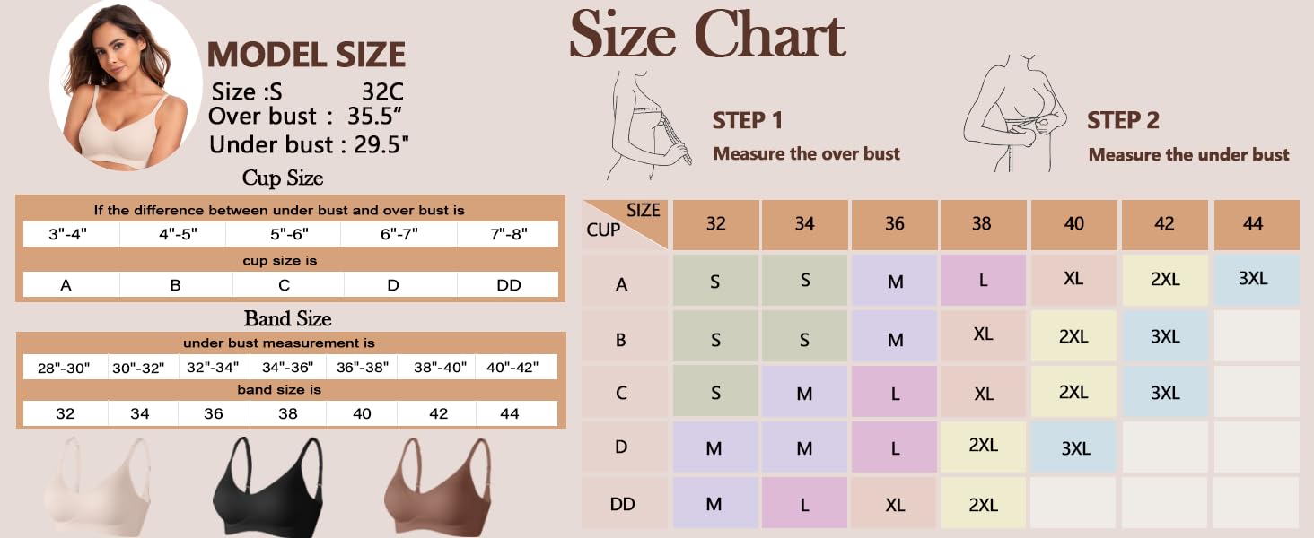 seamless bras for women