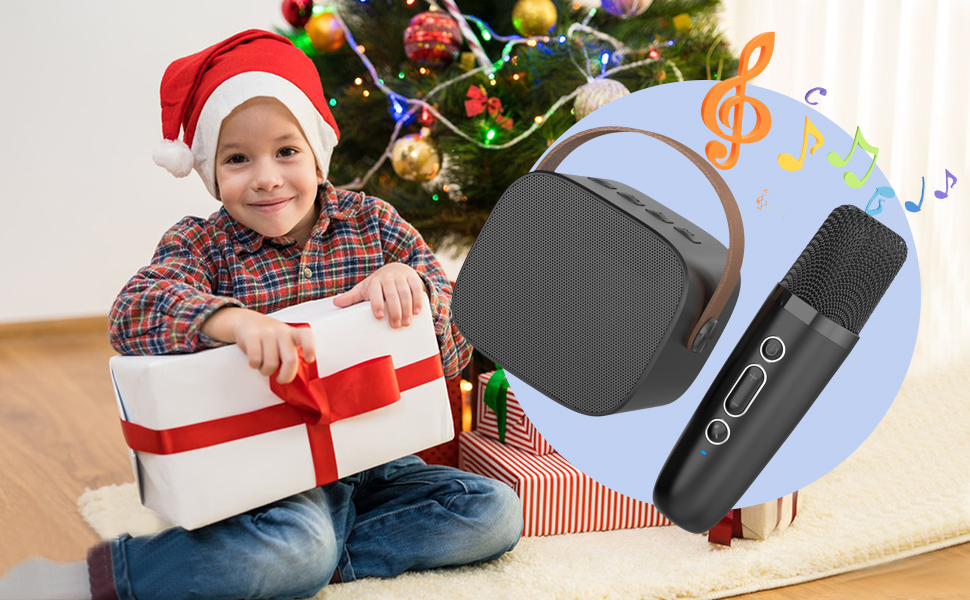 Karaoke microphone gift for kids
