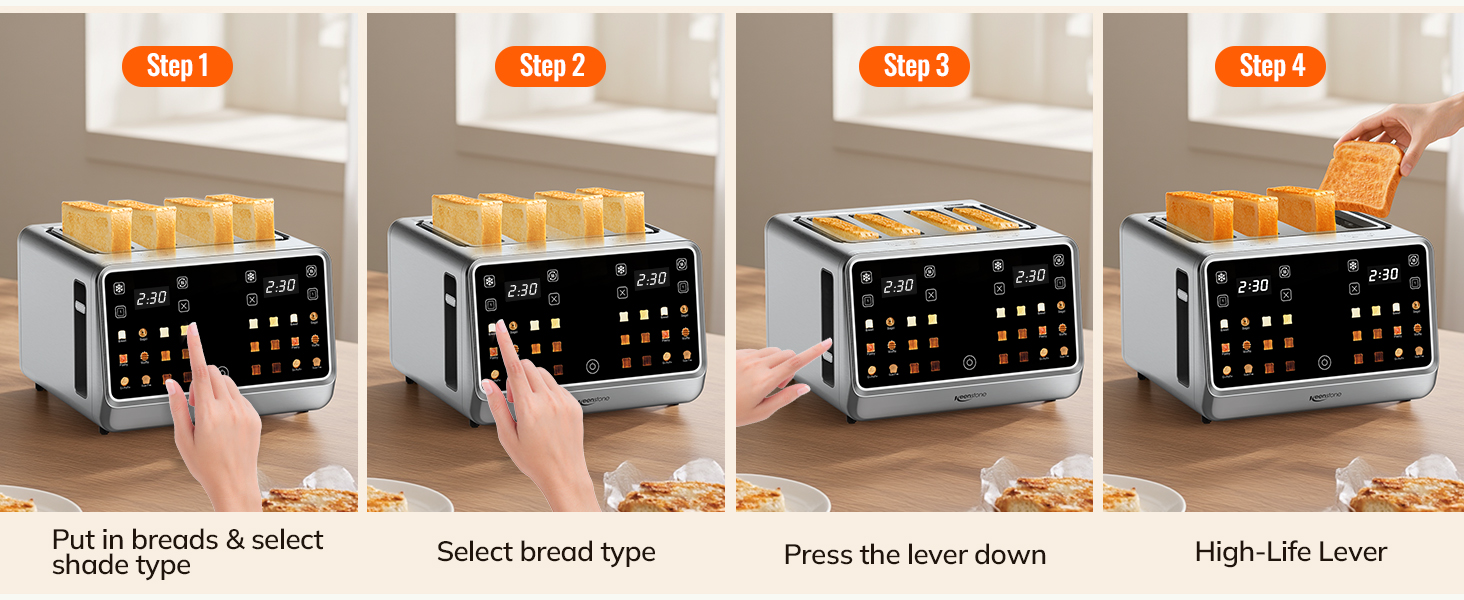 4 Slice Toaster