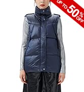 Orolay Women's Ultra Lightweight Down Vest Glossy Puffer Fashion Sleeveless Winter Coat with Stan...