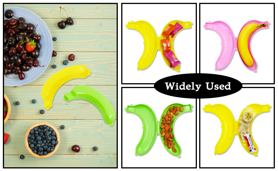 YINPIXUS 3 Pack Banana Case, Banana Saver BPAFree, Banana