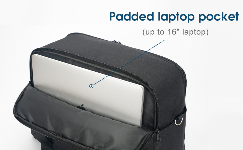 ECOHUB Cabin Bag 45x36x20 Easyjet Travel Bag Hand Luggage UnderSeat Recycled PET Eco Friendly