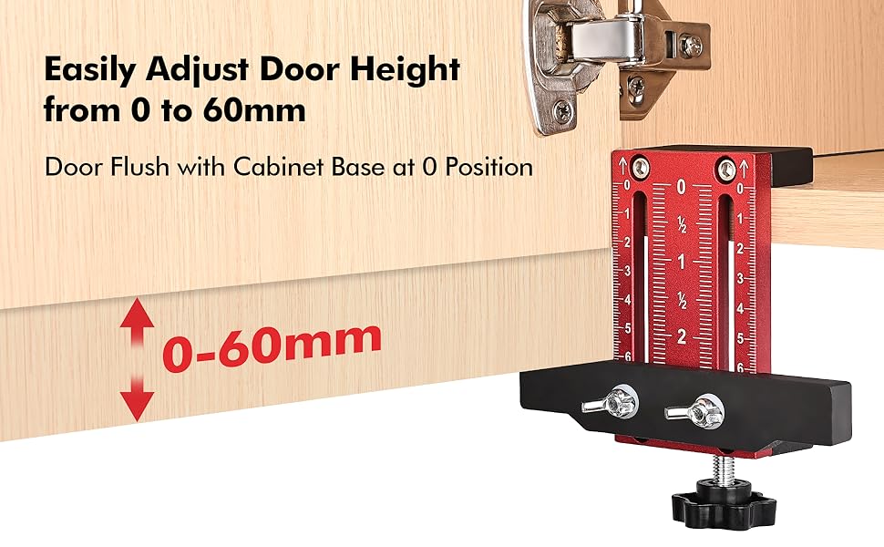 Cabinet Door Mounting Jig