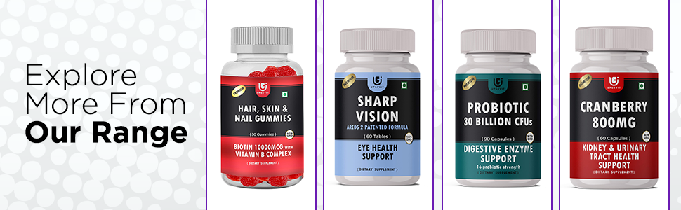 Zinc Sulphate 50mg Supplement Immunity, Antioxidant & Skincare Support - 60 Veg Tablets SPN-FOR1