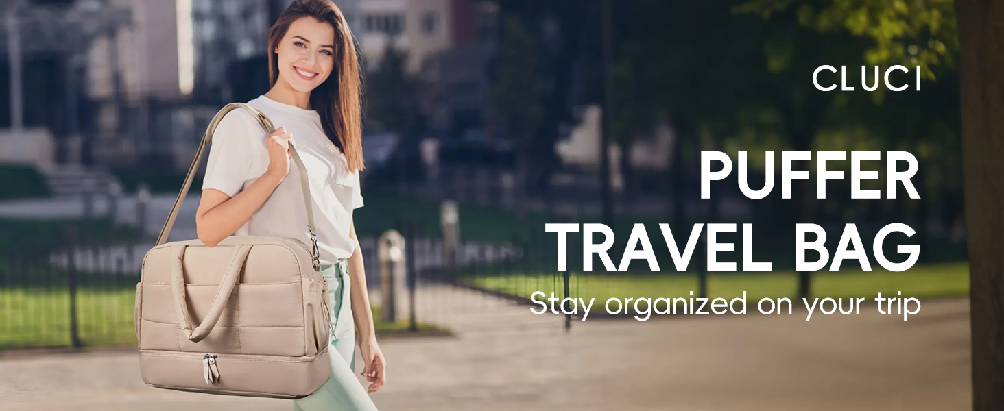 puffer travel bag