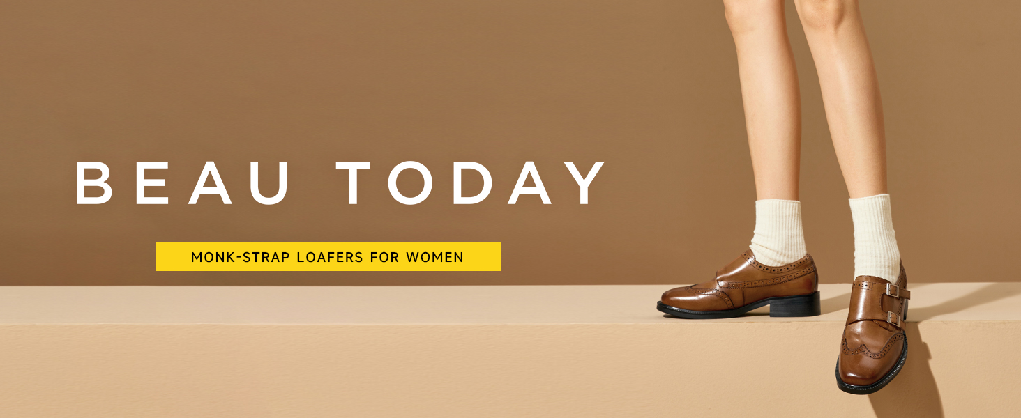 Monk-Strap Loafers for Women