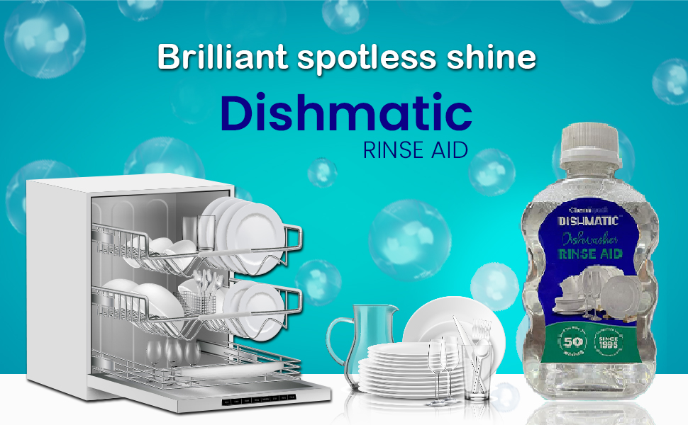 Buy FIVBRO Dishmatic Dishwasher Rinse Aid, Automatic Liquid Rinse Aid
