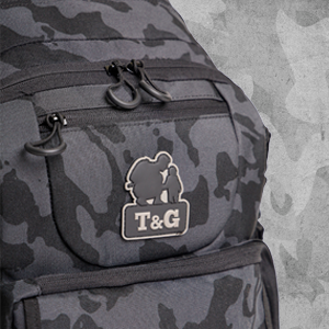 Diaper bag backpack with changing station