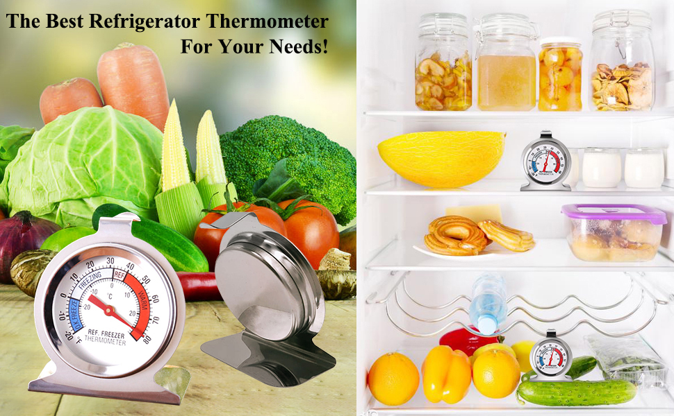 fridge and freezer thermometer