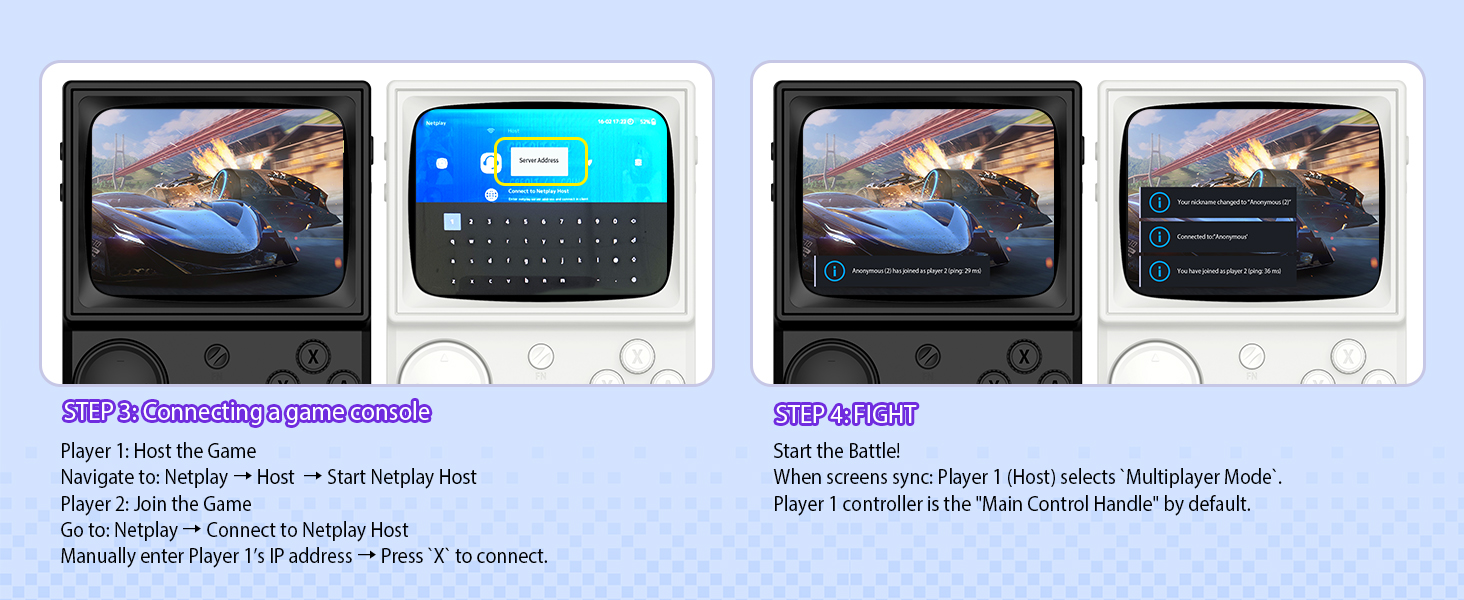 retro handheld game console gaming video consoles stick retroid pocket games hand held gameboy